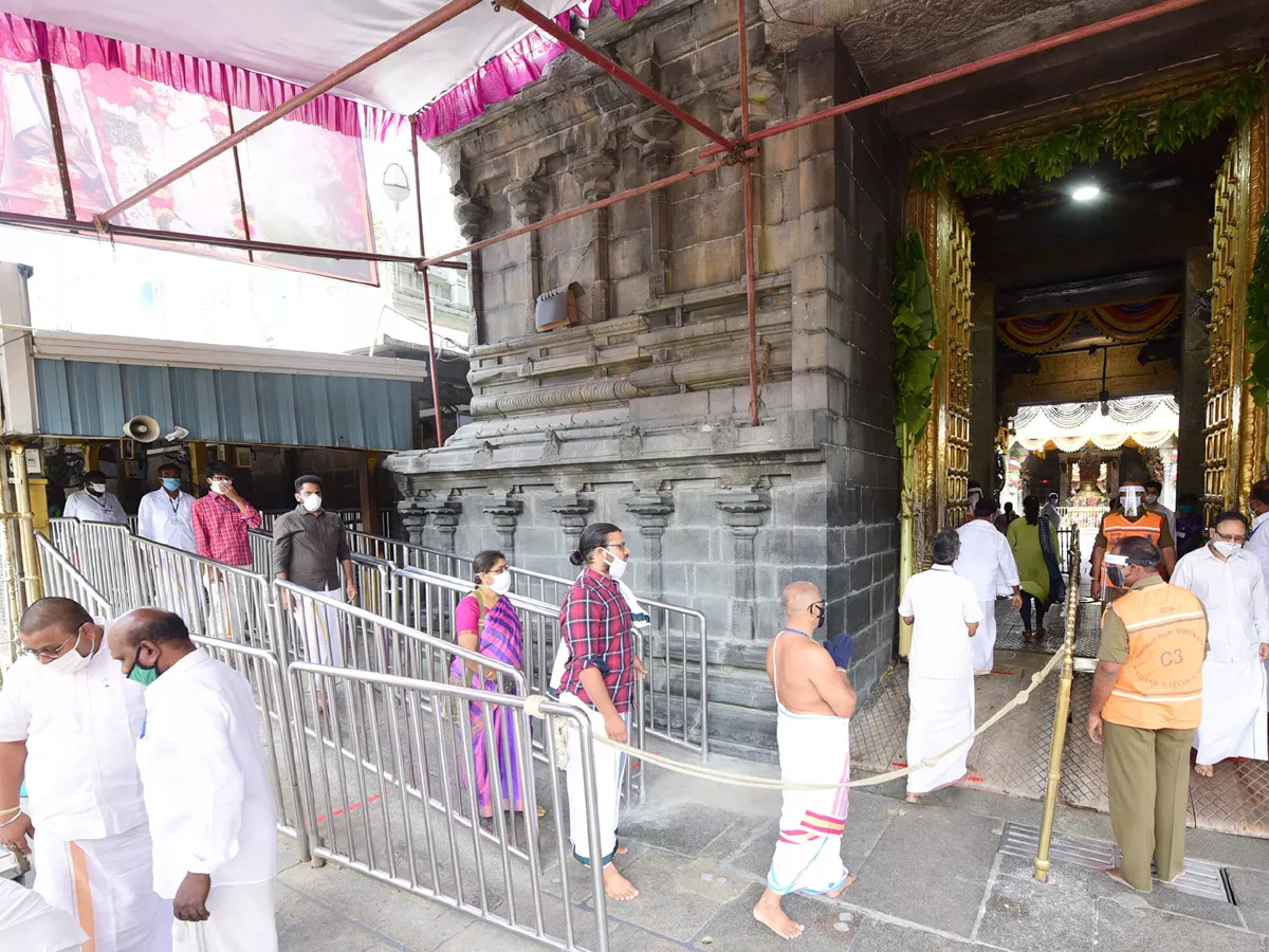 Tirumala temple set for trial run today Photo Gallery - Sakshi
