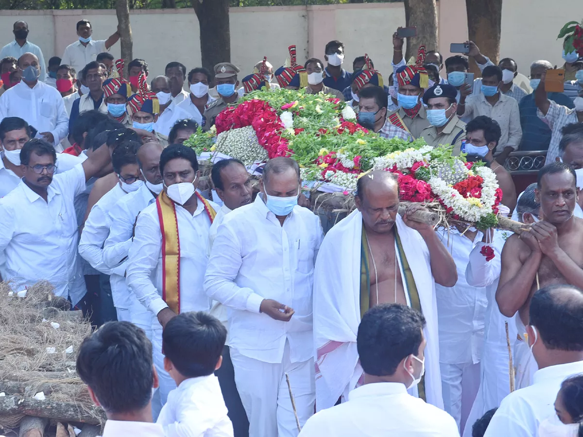 Former CM Rosaiah Funeral Photo Gallery - Sakshi