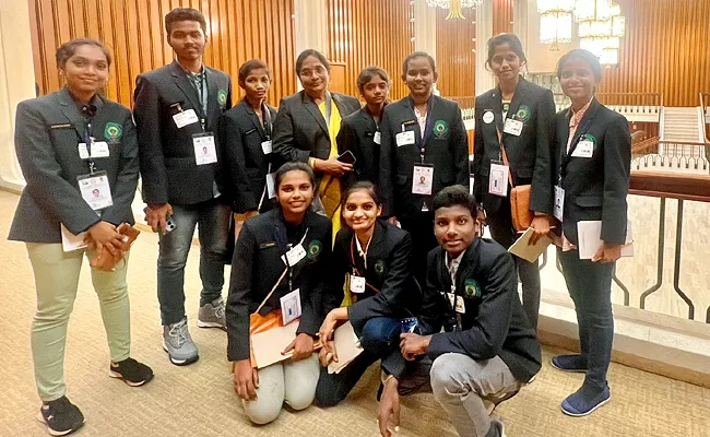 Andhra Pradesh govt Schools Students Attended the World Bank Event in Washington DC Photos - Sakshi