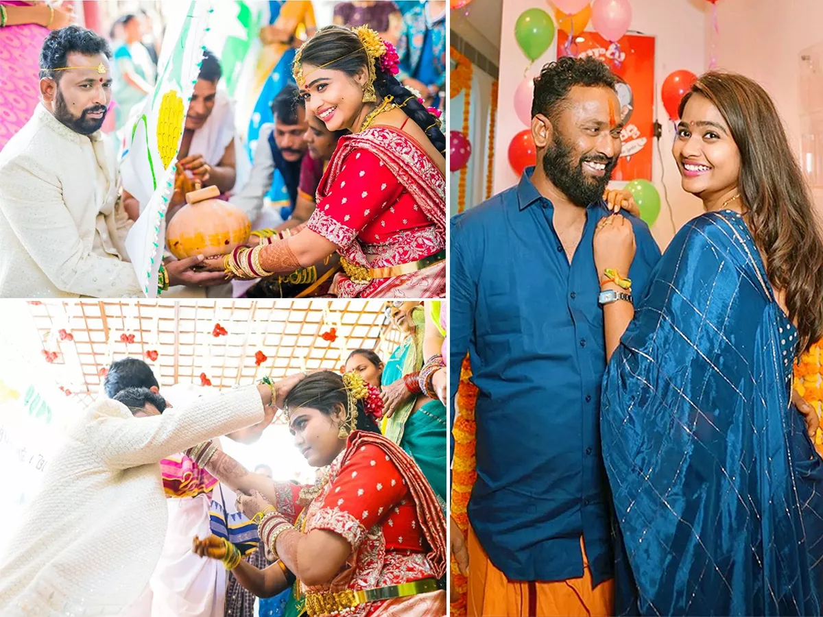 Jabardasth Comedian Kiraak RP marriage with Lakshmi Prasanna - Sakshi