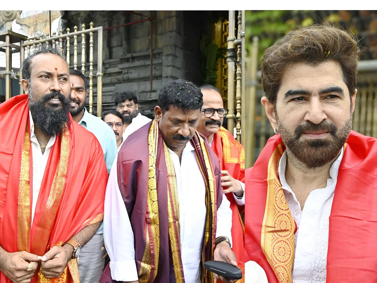 Salaar Movie Villain Ramachandra Raju Visits Tirumala Photos  - Sakshi