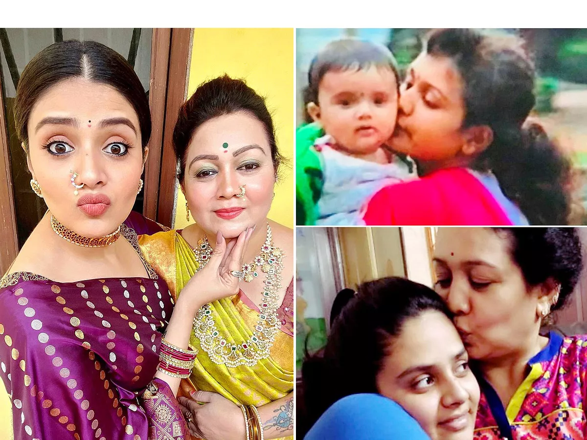 Anchor Srimukhi with mother Emotional post Photos - Sakshi