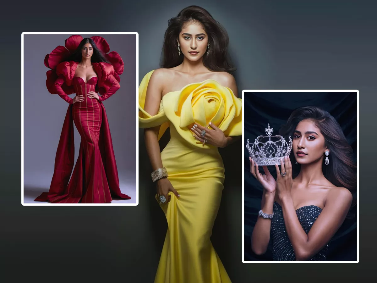 Miss AI Beauty Pageant Top 10 Finalist Zara Shatavari Photos Goes Viral 