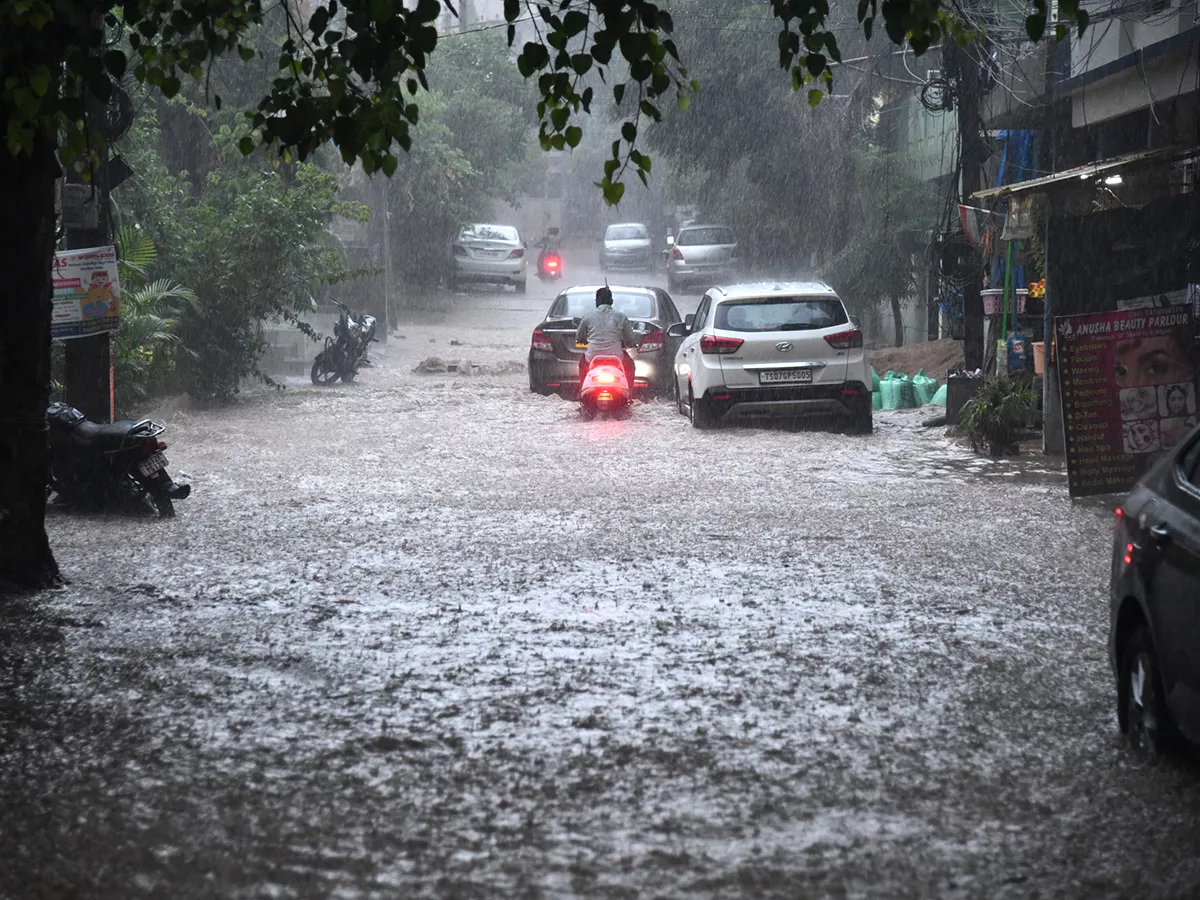 Heavy Rains In Hyderabad Photos